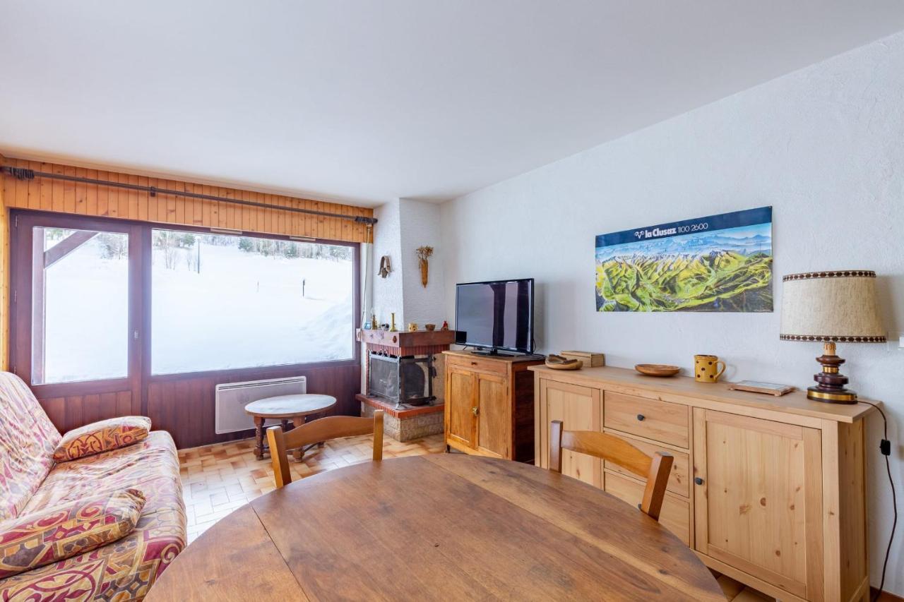 Apartment With Terrace At The Foot Of The Slopes La Clusaz Eksteriør billede